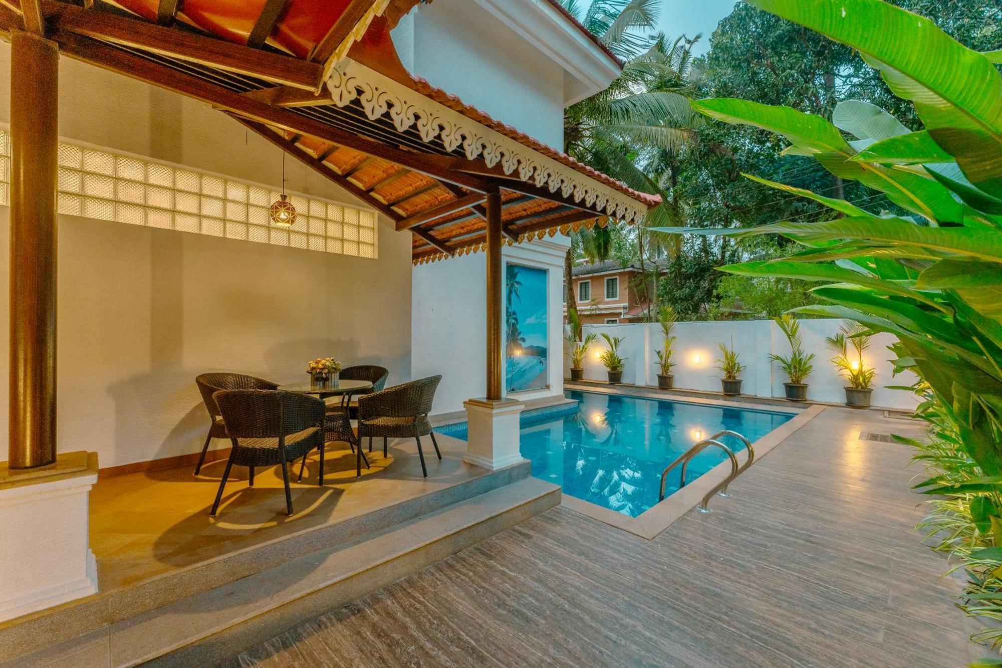 Villa Shambhala Luxury Villa With Private Pool Close To Anjuna Vagator Verla ภายนอก รูปภาพ