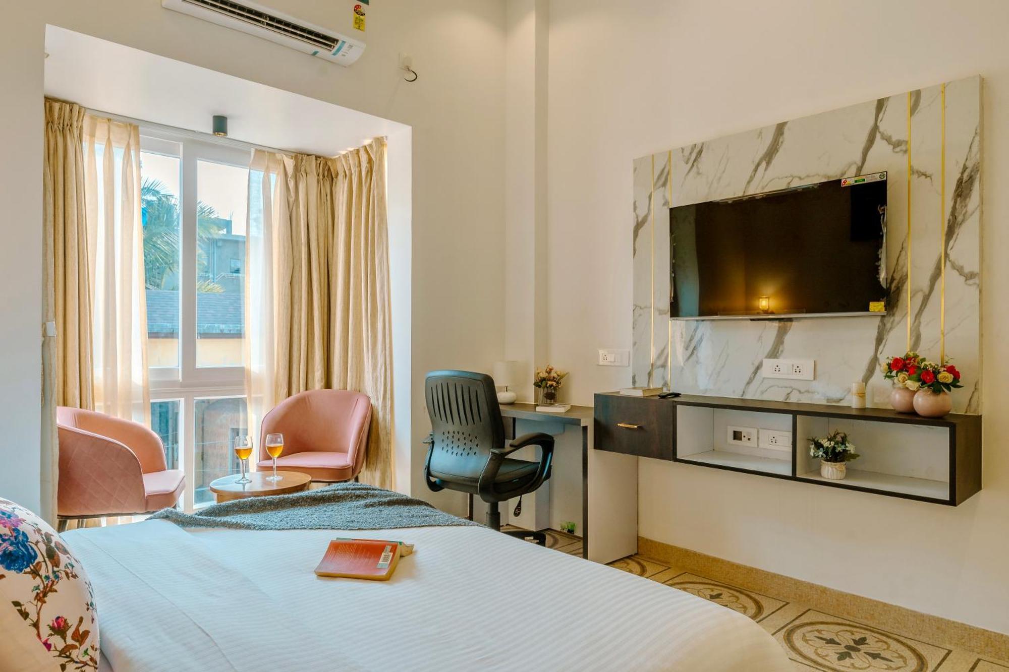 Villa Shambhala Luxury Villa With Private Pool Close To Anjuna Vagator Verla ภายนอก รูปภาพ